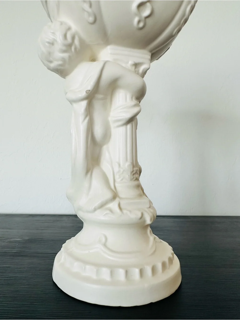 Vintage Inarco Japan Cherub Pedestal Planter